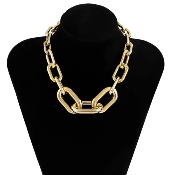 Collier femme ras du cou géométrique en losange et O pour femme, chaîne de clavicule tendance