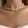 Collier Femme Multi-Rangs Simple – Pendentif Étoile