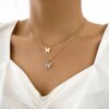Collier Femme Multi-Rangs Simple – Pendentif Étoile