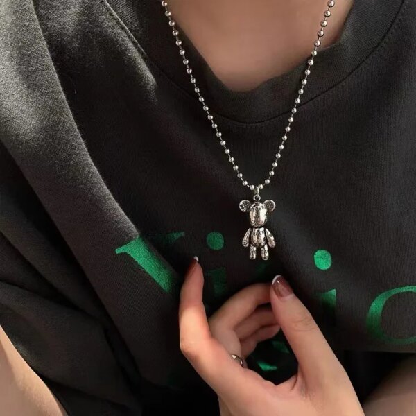 Collier Femme Multi-Rangs Simple – Pendentif Étoile