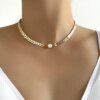 Collier Femme Multi-Rangs Simple – Pendentif Étoile