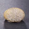 Bague fantaisie femme grandes bagues en CZ de haute qualité pour femmes