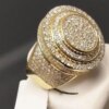 Bague fantaisie femme grandes bagues en CZ de haute qualité pour femmes