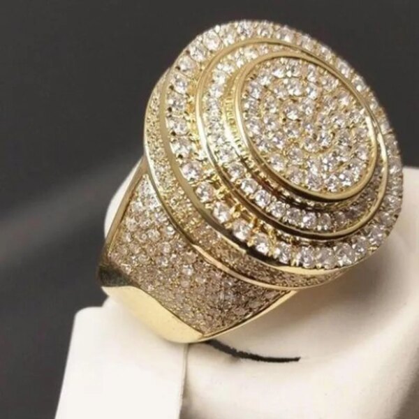 Bague fantaisie femme grandes bagues en CZ de haute qualité pour femmes