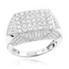 Bague fantaisie femme grandes bagues en CZ de haute qualité pour femmes
