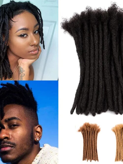 Extension de cheveux naturels pour hommes/femmes