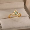Bague fantaisie femme porte-bonheur mauvais œil bleu turc pour femmes