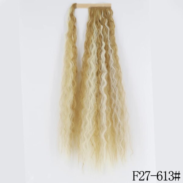 extension cheveux synthétiques, postiche longue et lisse