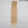 extension cheveux synthétiques, postiche longue et lisse