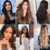 Queue de cheval synthétiques pour femme, postiche longue, lisse