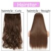Queue de cheval synthétiques pour femme, postiche longue, lisse