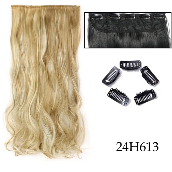 Queue de cheval synthétiques pour femme, postiche longue, lisse