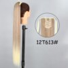 extension cheveux synthétique à Clip 34 pouces