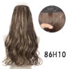 perruque synthétique naturelle sans Clips, postiche synthétique longue et lisse