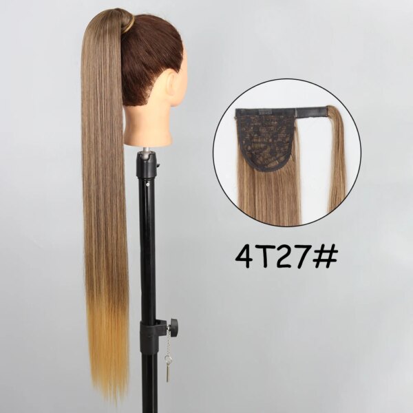 extension cheveux synthétique à Clip 34 pouces