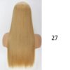 perruque synthétiques à 5 Clips, coiffures naturelles longues et ondulées