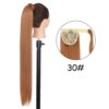 extension cheveux synthétique à Clip 34 pouces