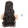 perruque synthétiques à 5 Clips, coiffures naturelles longues et ondulées