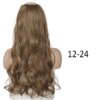 perruque synthétiques à 5 Clips, coiffures naturelles longues et ondulées