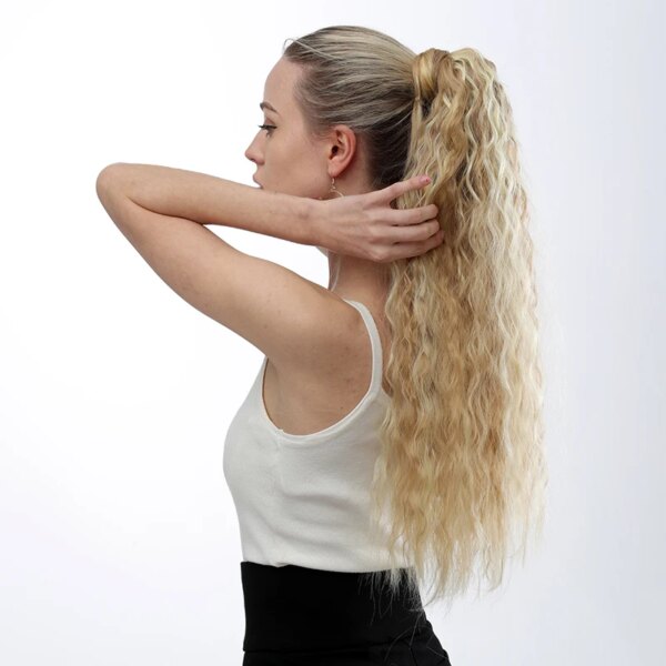 35617-3b5aee.jpg postiche queue de cheval synthétique longue ondulée en maïs pour femmes