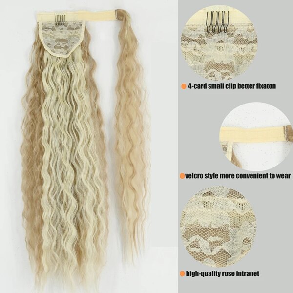 35617-a273e4.jpg postiche queue de cheval synthétique longue ondulée en maïs pour femmes