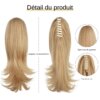 35622-7a1ca0.jpg extension cheveux Synthétiques à Pince avec Bande Élastique, Fausse Queue de Cheval