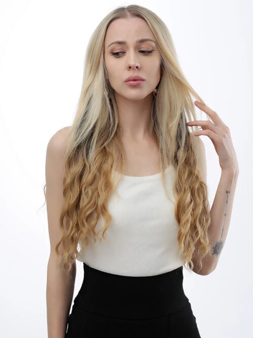 extension cheveux 30 32 Pouce Tissage Bresilien