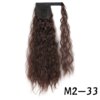 extension cheveux synthétiques longues et droites