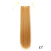 extension cheveux synthétiques longues et droites