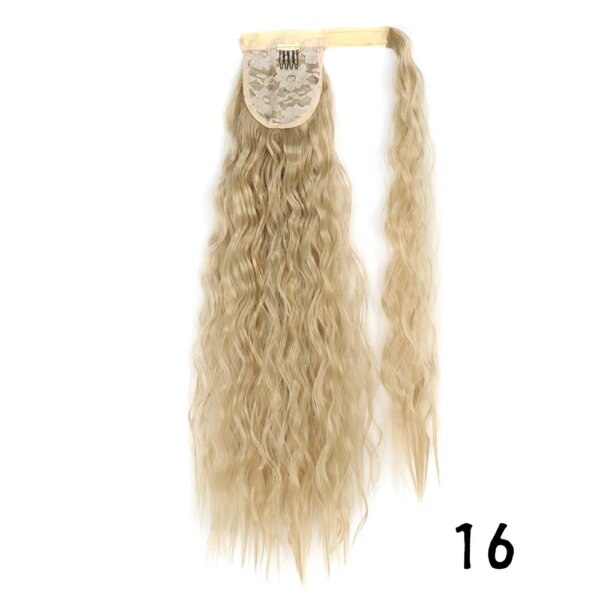 extension cheveux synthétiques longues et droites