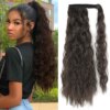 extension cheveux synthétique longue et lisse