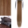 extension cheveux synthétique longue et lisse