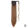 extension cheveux Synthétiques, Queue de Cheval Longue et Lisse