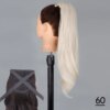 extension cheveux Synthétiques, Queue de Cheval Longue et Lisse