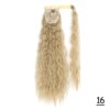 extension cheveux Synthétiques, Queue de Cheval Longue et Lisse