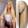 Perruque Lace Frontal Wig 613 naturelle Blonde