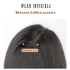 extension cheveux synthétiques en forme de V pour femmes