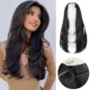 extension cheveux synthétiques en forme de V pour femmes
