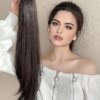 extension cheveux Synthétique Longue et Lisse