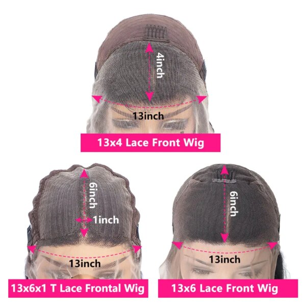 perruque cheveux naturels Lace Frontal Wig Remy naturelle