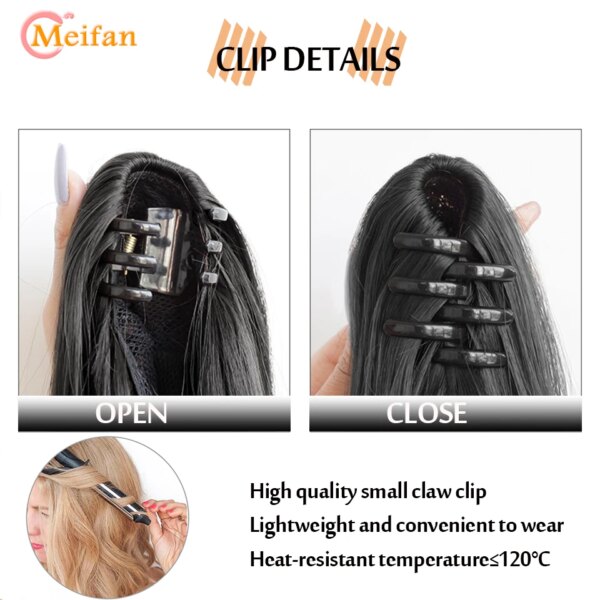 extension cheveux synthétique longue et ondulée Lolita