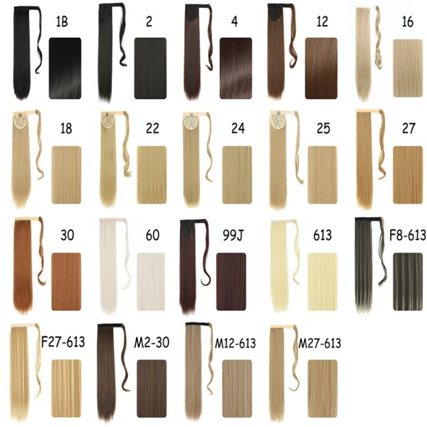 extension cheveux synthétiques bouclées, 22-32 pouces