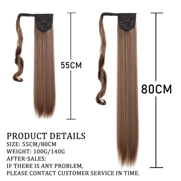 extension cheveux synthétiques bouclées, 22-32 pouces
