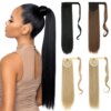 extension cheveux synthétiques bouclées, 22-32 pouces