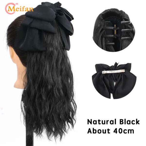 extension cheveux synthétique longue et ondulée Lolita