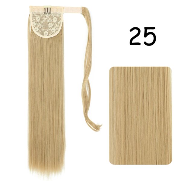 extension cheveux synthétiques bouclées, 22-32 pouces