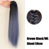 extension cheveux synthétique longue et ondulée Lolita