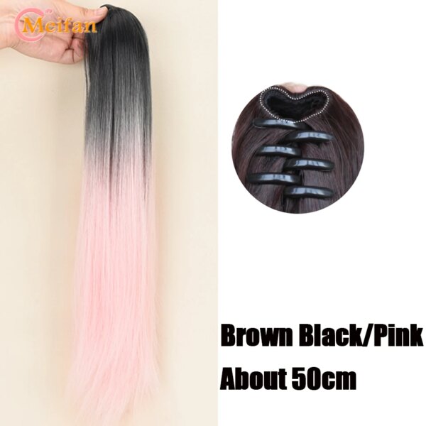 extension cheveux synthétique longue et ondulée Lolita