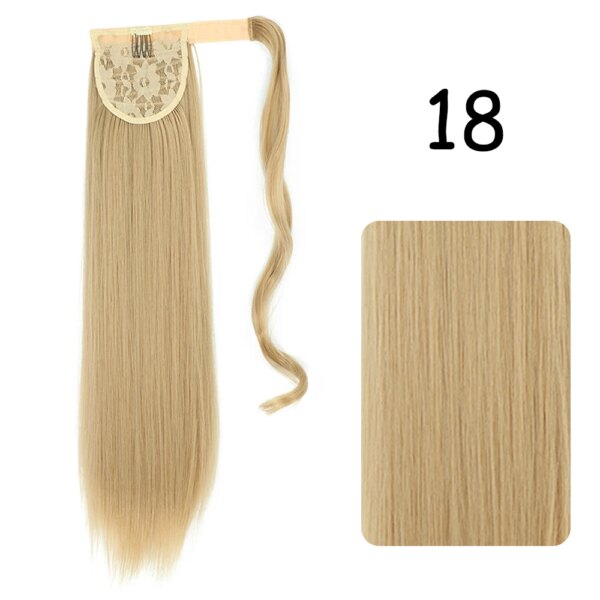 extension cheveux synthétiques bouclées, 22-32 pouces