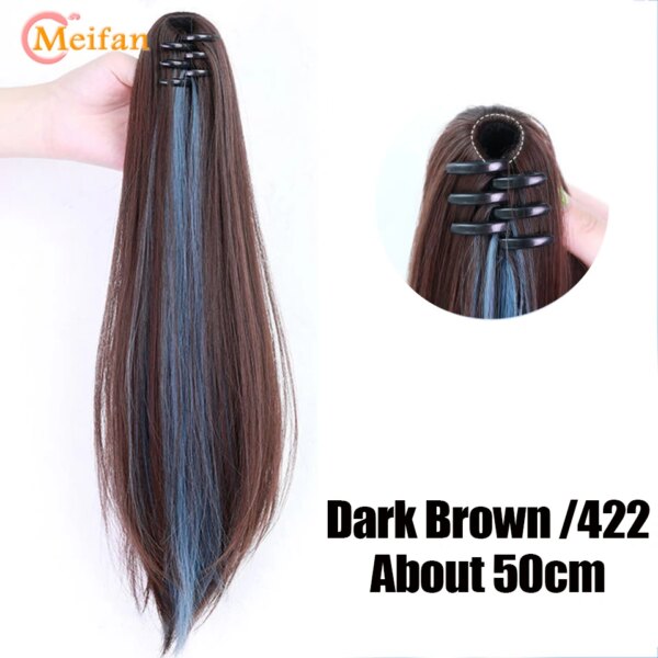 extension cheveux synthétique longue et ondulée Lolita